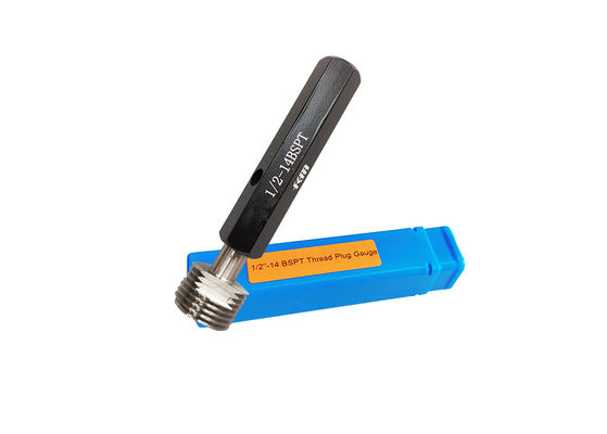 British Standard 1-2''-14 BSPT Pipe Thread Gauge with Gcr15 Material for Mechanical Connections