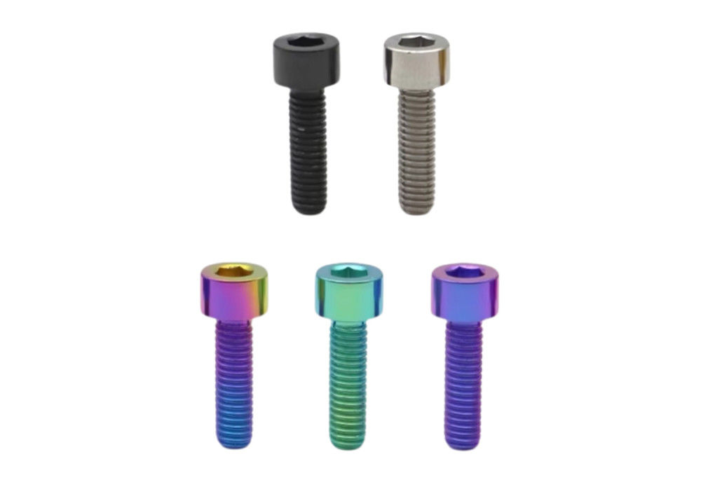 Anodizing Color Titanium Socket Head Bolt for Racing and Motorcycle