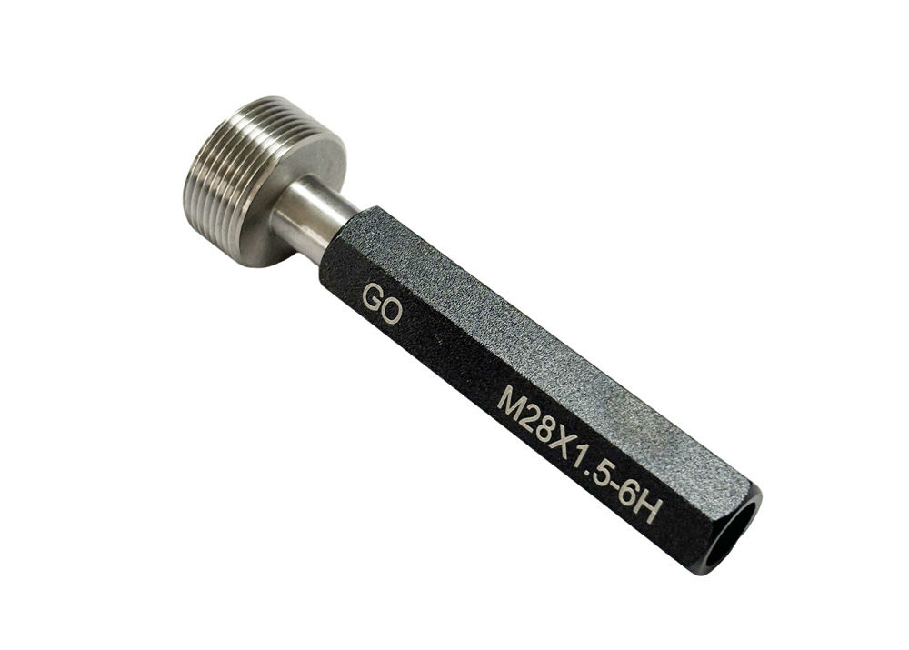 M28.0 Metric Plug Gauge With GO Types Threaded Inspection Tool
