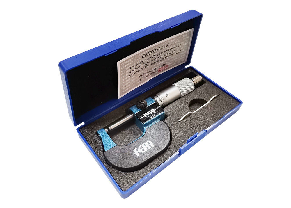 High Precision 0-1" Inch Outside Micrometer with Digital Counter Provide Numerical Display of the Primary Reading