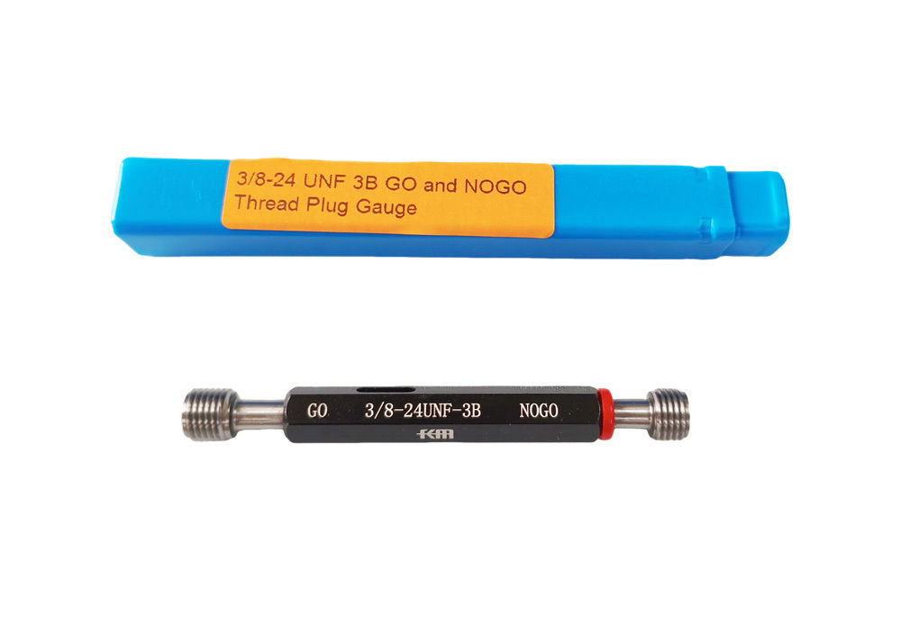 High Performance 3/8-24 UNF 3B Inch Thread Plug Gauge DIN Standard for Thread Type and Pitch Verification Equipment