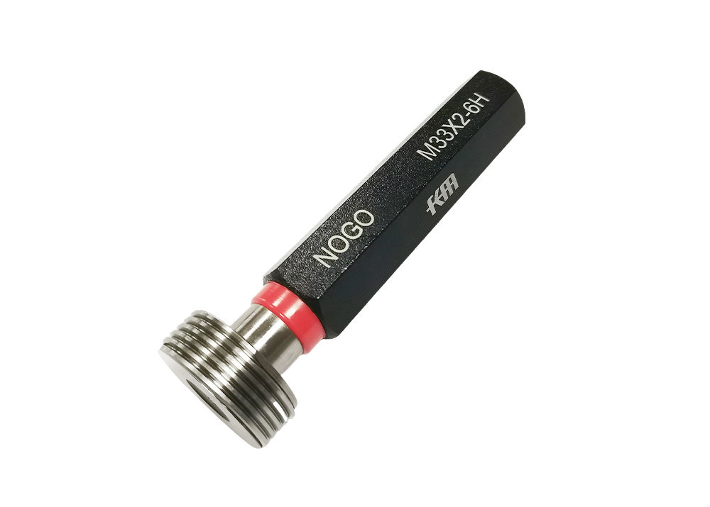 High Precision M33X2-6H Metric Plug Ring Gauge for Threaded Parts NOGO Type