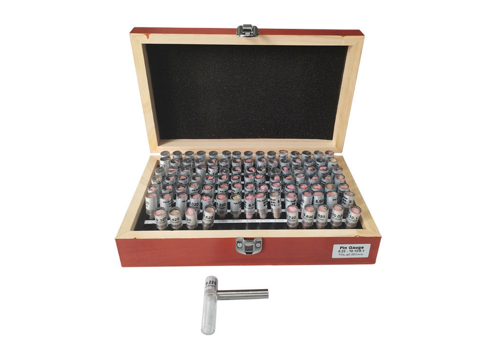 Precision Pin Gauge Set 0.22-10.12 Hardened Steel Gauge Pins for Dimensional Inspection