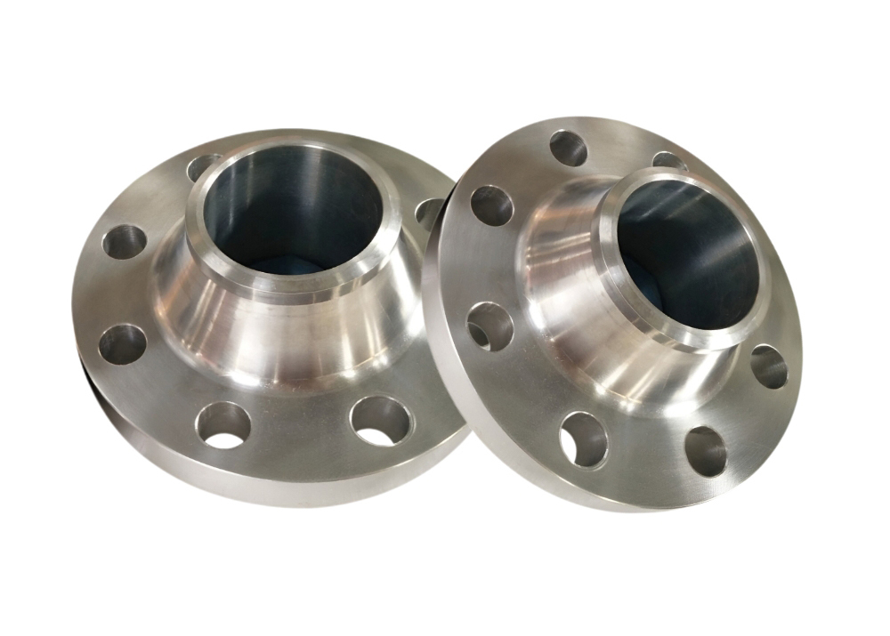 Titanium Weld Neck Flange Pipe Connections for Chemical Ocean Engineering