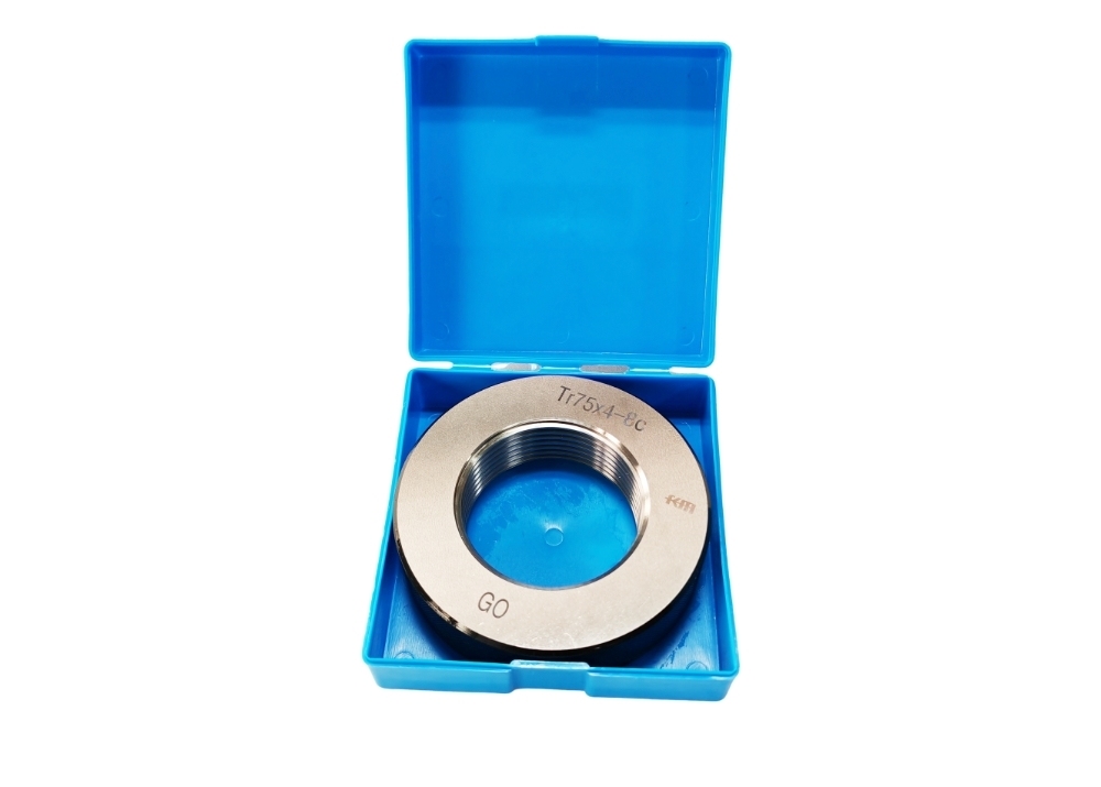Metric TR75x4mm Trapezoidal GO Thread Ring Gauge 8c for Test External Threads Manufactured