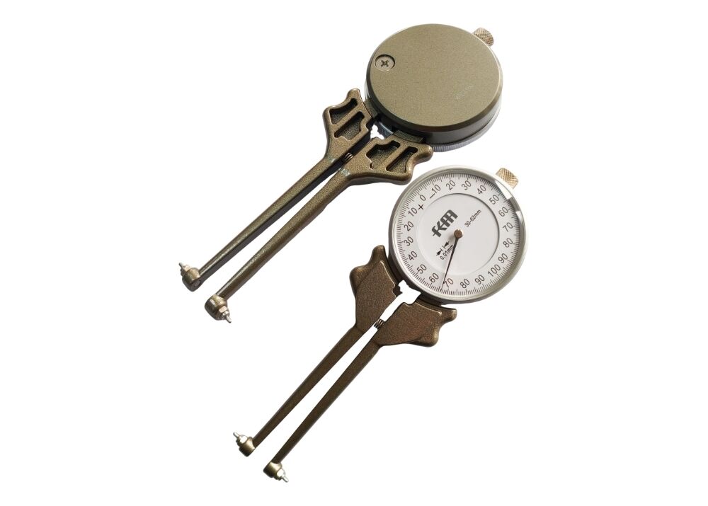 High Precision 30-62mm Internal Dial Caliper Gauge With Interchangeable Anvils