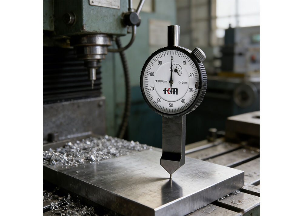 Oil Industry Inclined Trapezoidal Thread Height Gauge with 0-4mm Range and 0.01mm Graduation