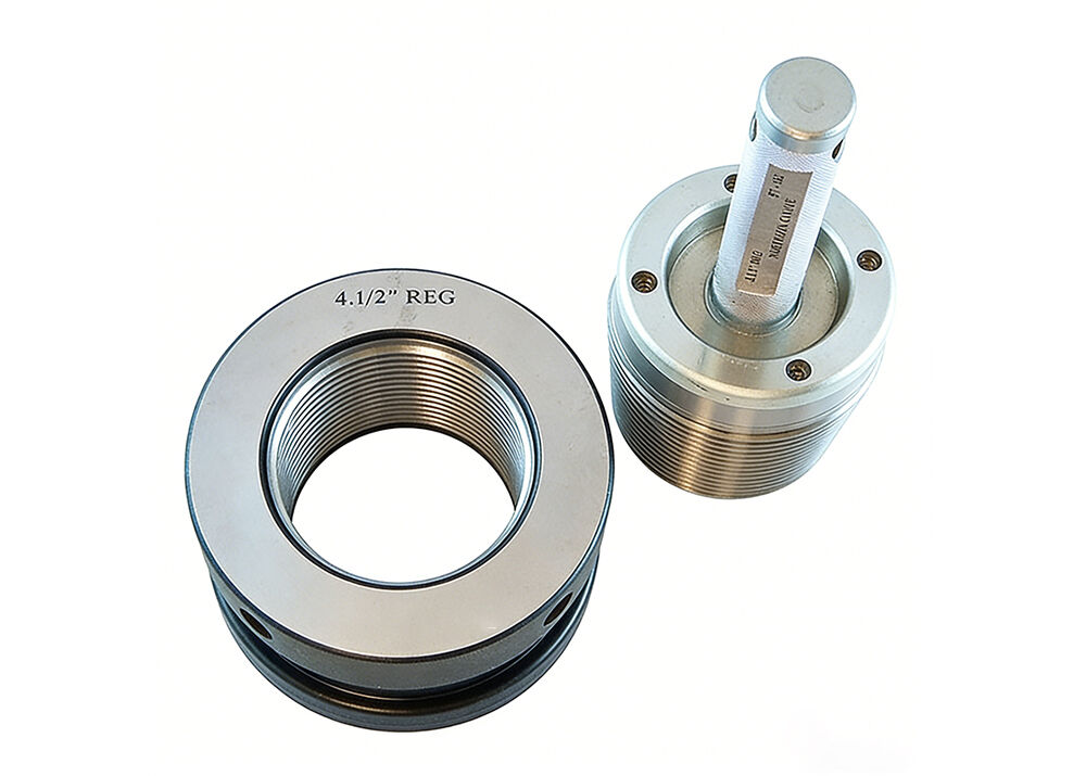 Petroleum Measurement Devices 4 1/2 REG API Regular Rotary(REG) Thread Gauge Comes with Calibration Certificates