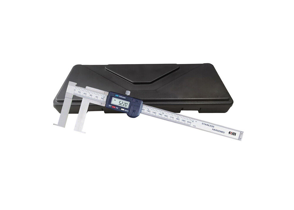 Wholesale Flat Point 25-500mm/1-20" Digital Internal Groove Caliper for Inner Groove Depth & Diameter Measurement, for Measuring Internal Narrow Dimensions