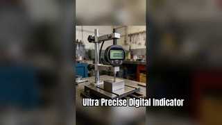 IP65 Βαθμός Προστασίας Υψηλή Ακρίβεια 0-12,7mm/0-0,5" Ηλεκτρονικός Ψηφιακός Ένδειξη με 0,0005" Reso