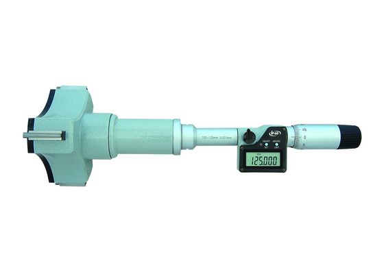 100-125mm IP65 βαθμός προστασίας Ψηφιακό εσωτερικό μικρομέτρο 3 σημείων